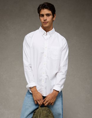 AE Everyday Slim Fit Oxford Button-Up Shirt