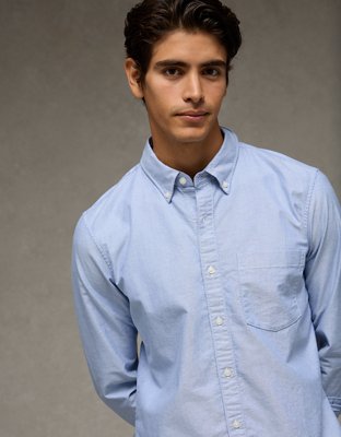 AE Everyday Slim Fit Oxford Button-Up Shirt