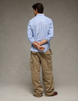 AE Everyday Slim Fit Oxford Button-Up Shirt