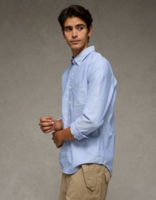 AE Everyday Slim Fit Oxford Button-Up Shirt