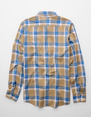 AE Slim Fit Poplin Button-Up Shirt