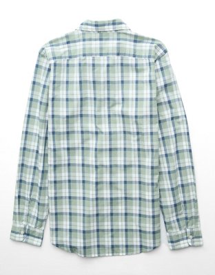 Camisa de popelina con botones AE