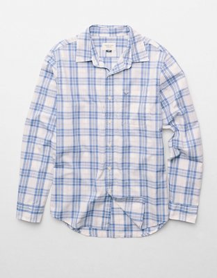 Camisa de popelina con botones AE