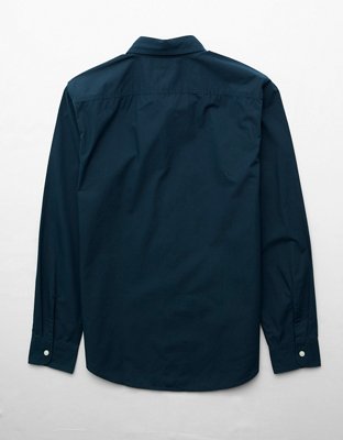 AE Poplin Button-Up Shirt