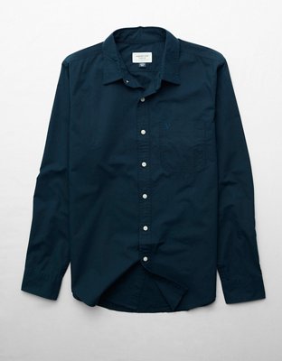 AE Poplin Button-Up Shirt