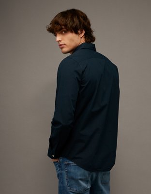 AE Poplin Button-Up Shirt