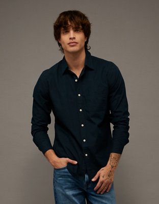 AE Poplin Button-Up Shirt