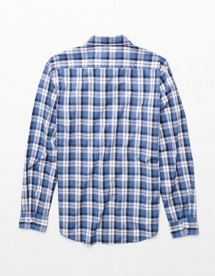 Camisa de popelina con botones AE