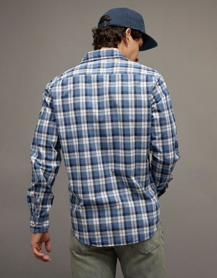 Camisa de popelina con botones AE