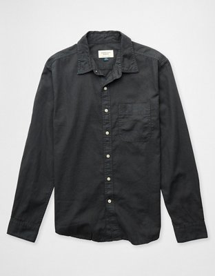 AE Everyday Button-Up Linen Shirt