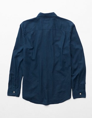 AE Everyday Button-Up Linen Shirt