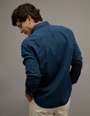 AE Everyday Button-Up Linen Shirt