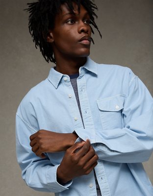 AE Everyday Relaxed Fit Oxford Shirt