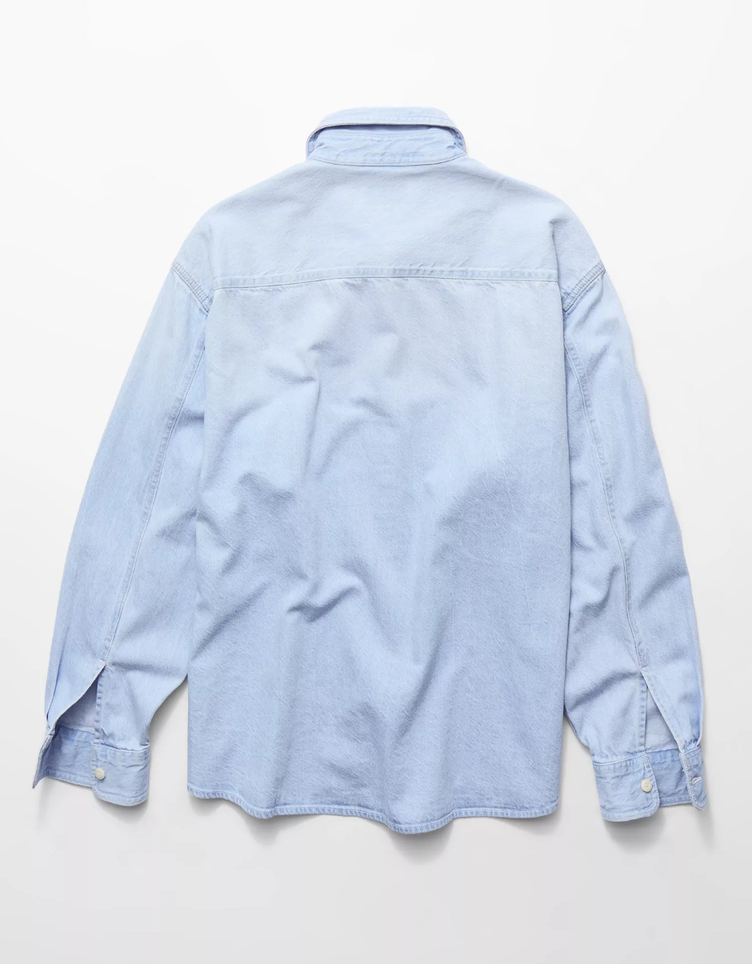 AE Relaxed Fit Denim Button-Up Shirt - thumbnail 5