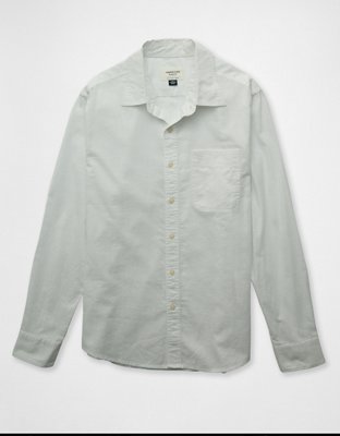 AE Everyday Button-Up Linen Shirt