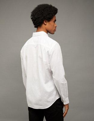 AE Everyday Button-Up Linen Shirt