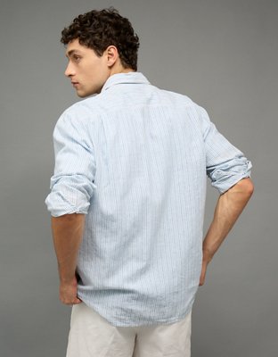AE Everyday Camisa de Lino con Botones