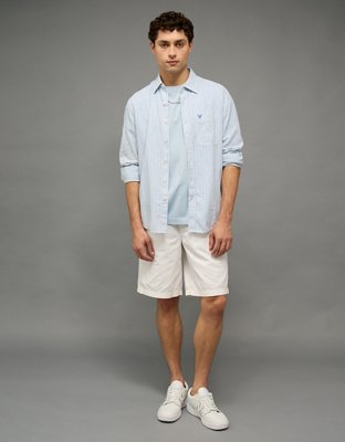 AE Everyday Camisa de Lino con Botones