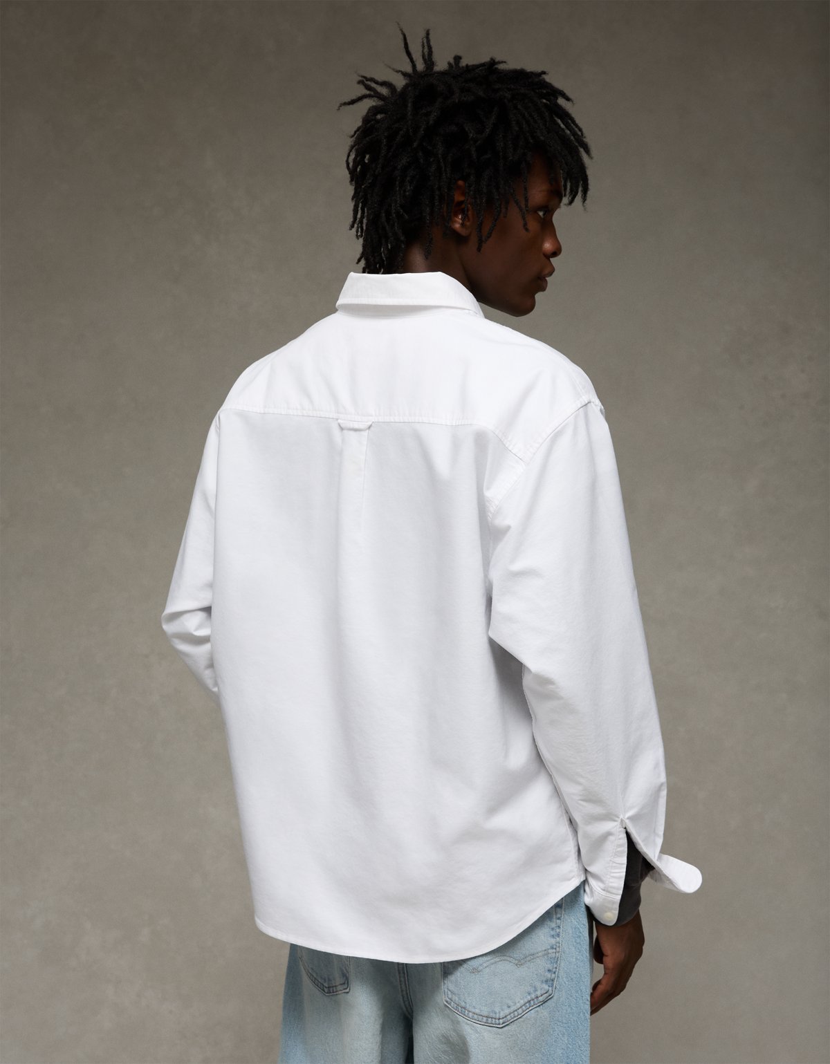 AE Relaxed Fit Oxford Button-Up Shirt - image 2