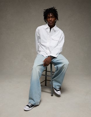 AE Everyday Oxford Button-Up Shirt