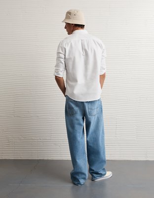 AE Everyday Standard Fit Oxford Button-Up Shirt