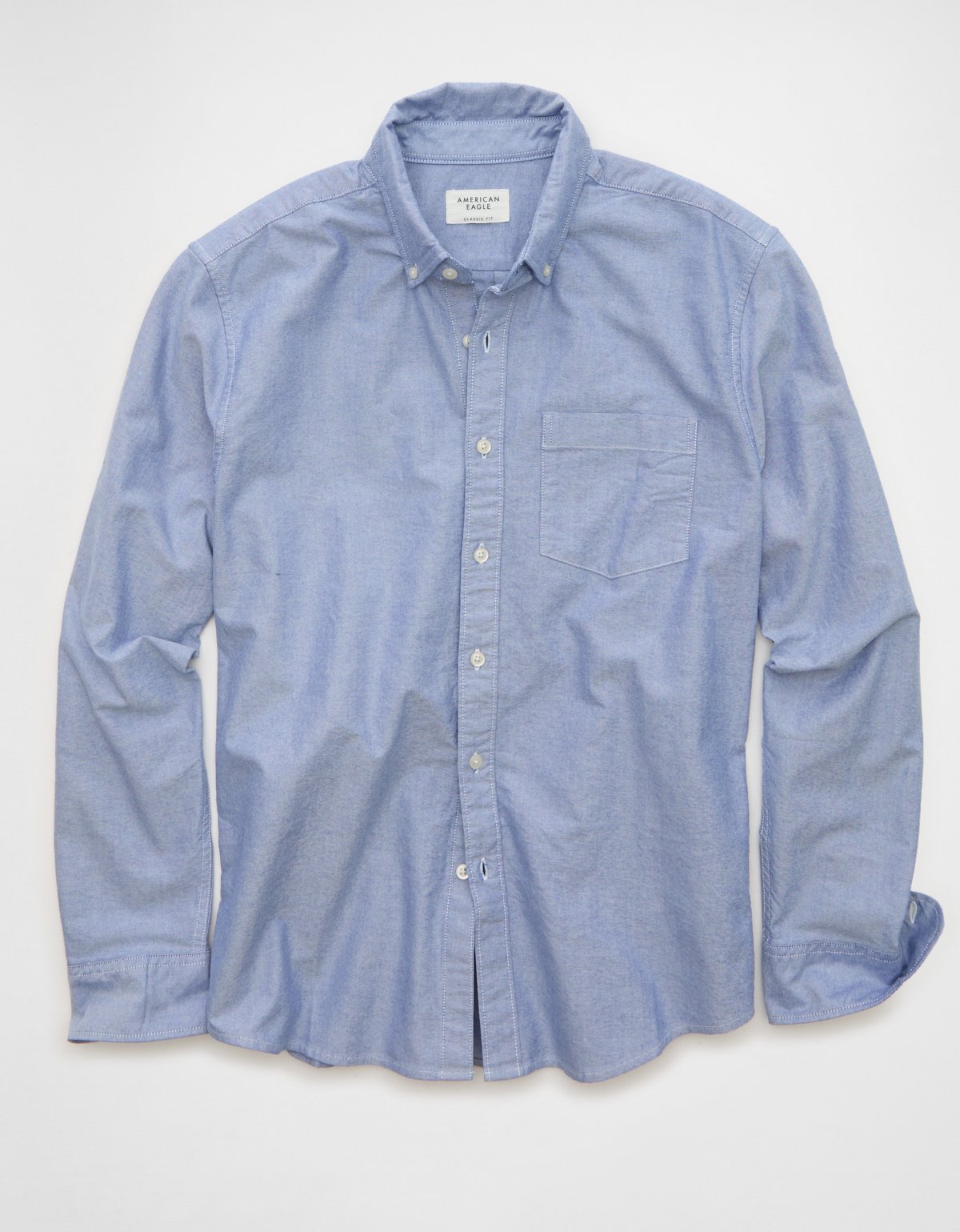 AE Relaxed Fit Oxford Button-Up Shirt - image 3