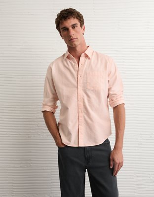 AE Everyday Standard Fit Oxford Button-Up Shirt