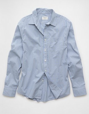 AE Everyday Standard Fit Poplin Button-Up Shirt