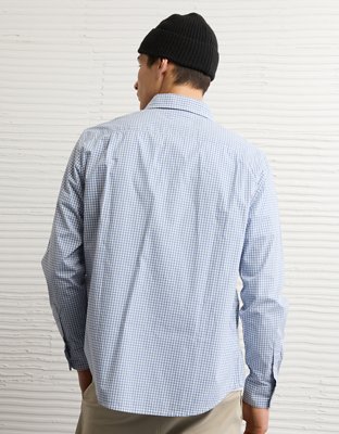 AE Everyday Standard Fit Poplin Button-Up Shirt