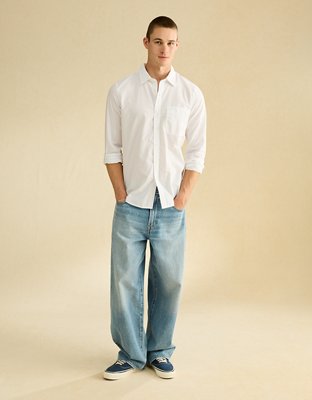 AE Slim Fit Button-Up Shirt