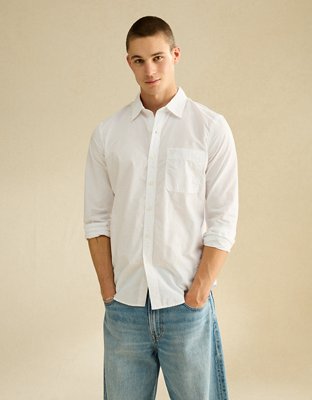 AE Slim Fit Button-Up Shirt
