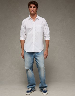 AE Slim Fit Button-Up Shirt