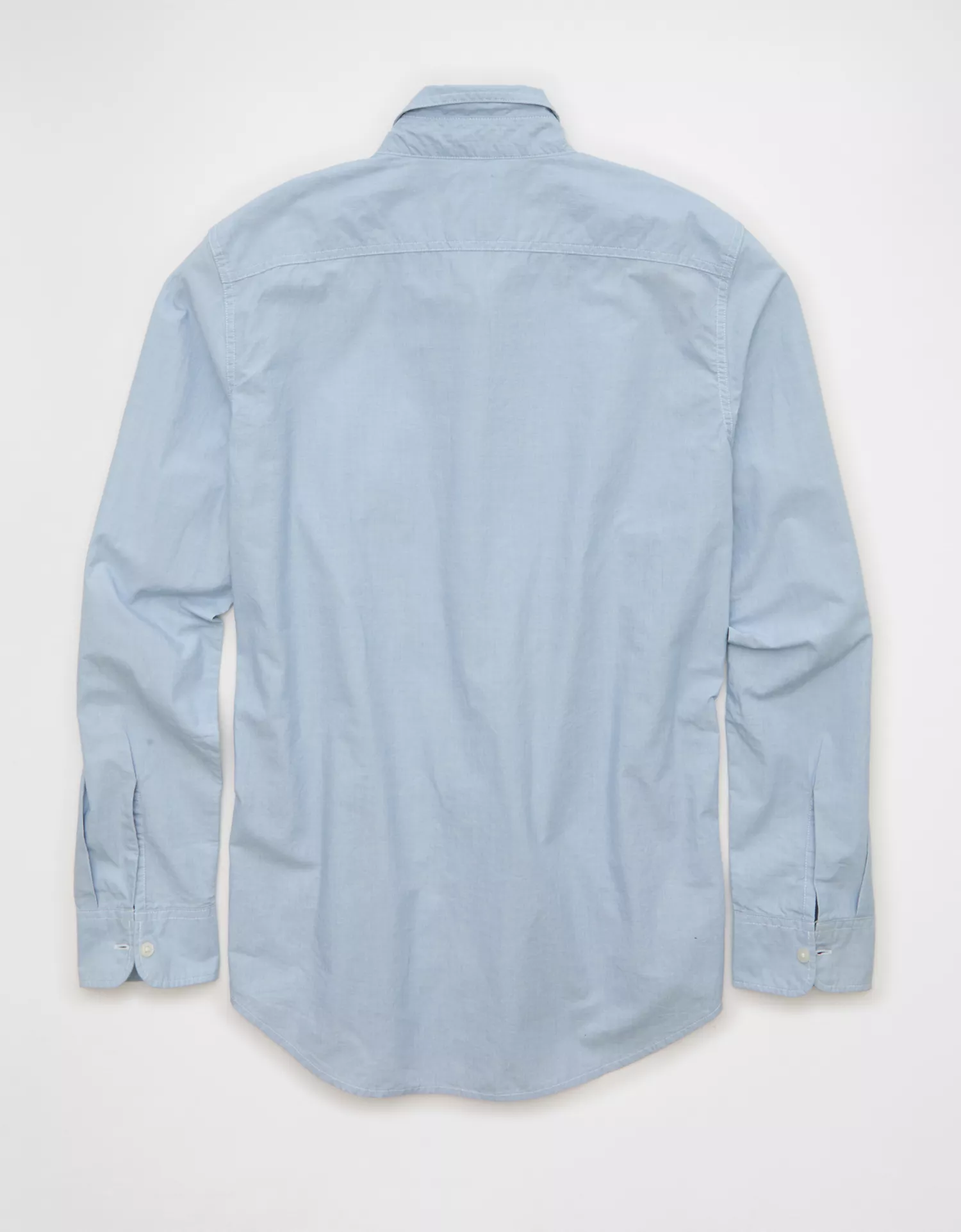 AE Slim Fit Poplin Button-Up Shirt - thumbnail 4
