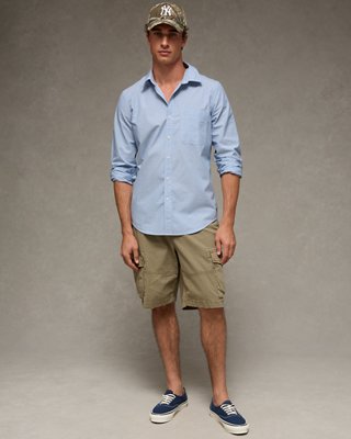 AE Slim Fit Button-Up Shirt