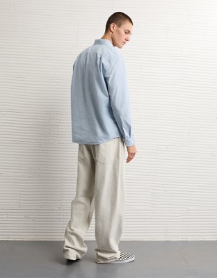AE Everyday Poplin Button-Up Shirt
