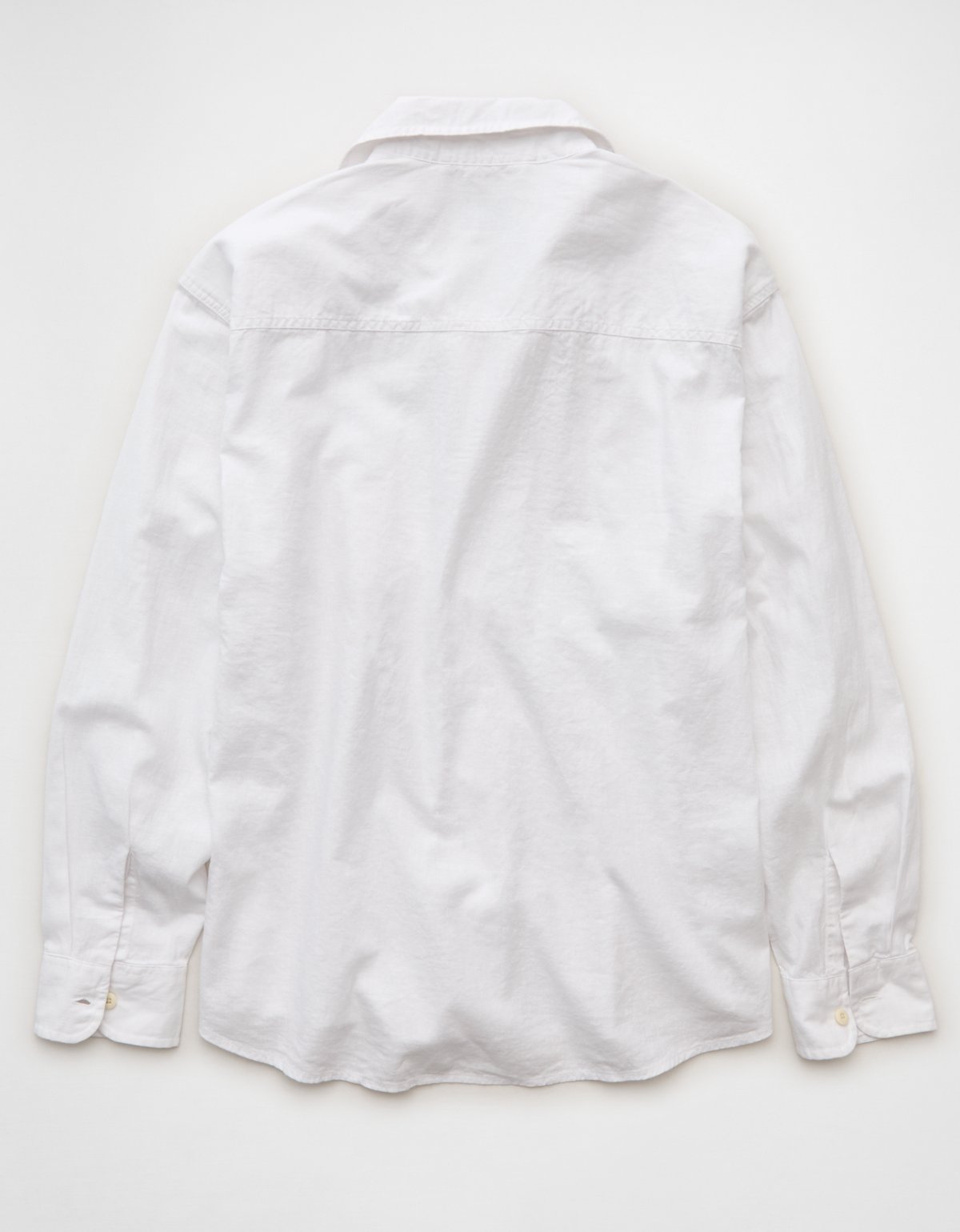 AE Relaxed Fit Linen-Blend Button-Up Shirt - image 5