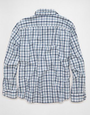 AE Standard Fit Poplin Button-Up Shirt