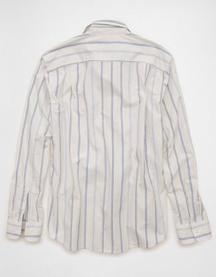 AE Standard Fit Poplin Button-Up Shirt