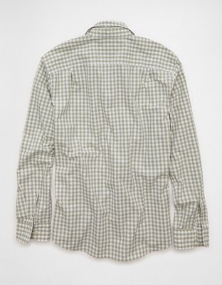 AE Standard Fit Poplin Button-Up Shirt