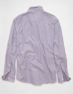 AE Standard Fit Poplin Button-Up Shirt
