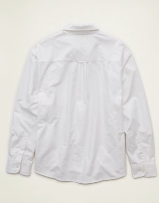 AE Relaxed Fit Oxford Button-Up Shirt