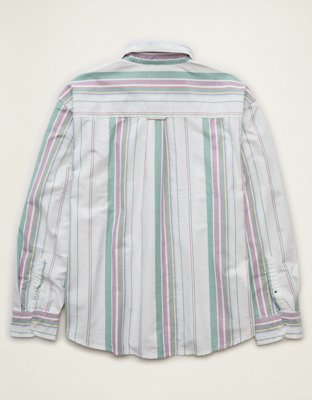 AE Relaxed Fit Oxford Button-Up Shirt