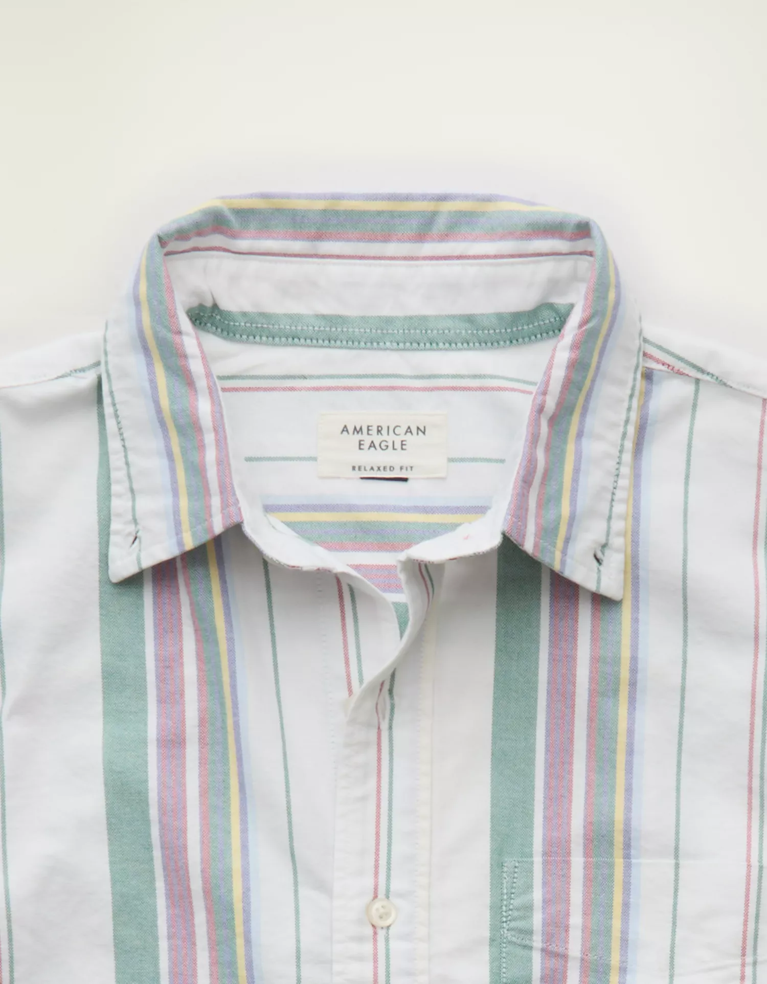 AE Relaxed Fit Oxford Button-Up Shirt - thumbnail 6