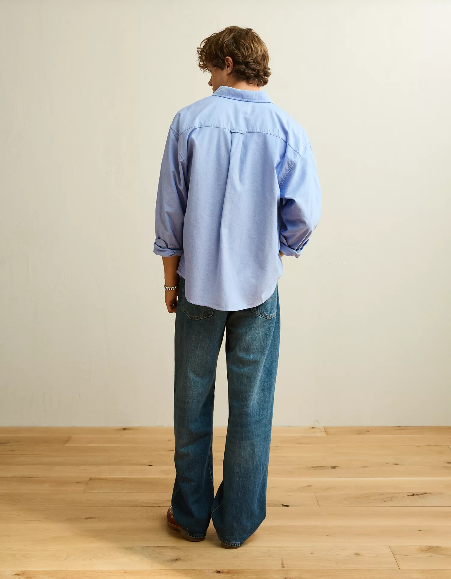 AE Relaxed Fit Oxford Button-Up Shirt - thumbnail 9