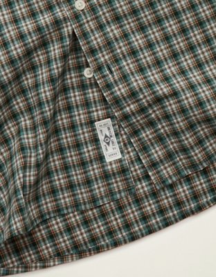 AE Relaxed Fit Poplin Button-Up Shirt