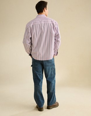 AE Relaxed Fit Oxford Button-Up Shirt