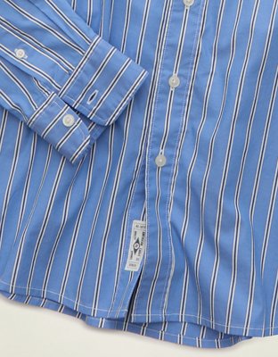 AE Relaxed Fit Oxford Button-Up Shirt