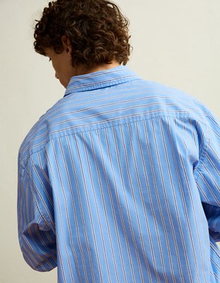 AE Relaxed Fit Oxford Button-Up Shirt