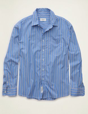 AE Relaxed Fit Oxford Button-Up Shirt