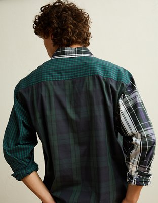 AE Relaxed Fit Oxford Button-Up Shirt